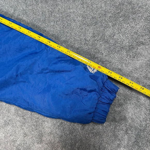 Majestic Grand Valley State Lakers Pullover Anorak Jacket Blue Mens L - Picture 13 of 13